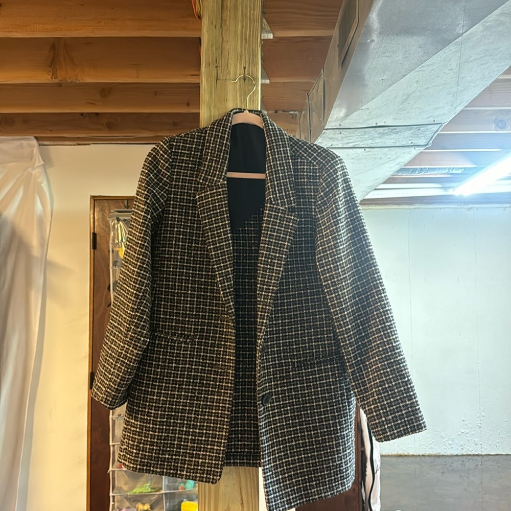 Old Navy Houndstooth Blazer